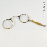Victorian Antique Lorgnette, Sprung Loaded.
