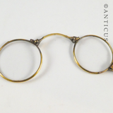 Victorian Antique Lorgnette, Sprung Loaded.