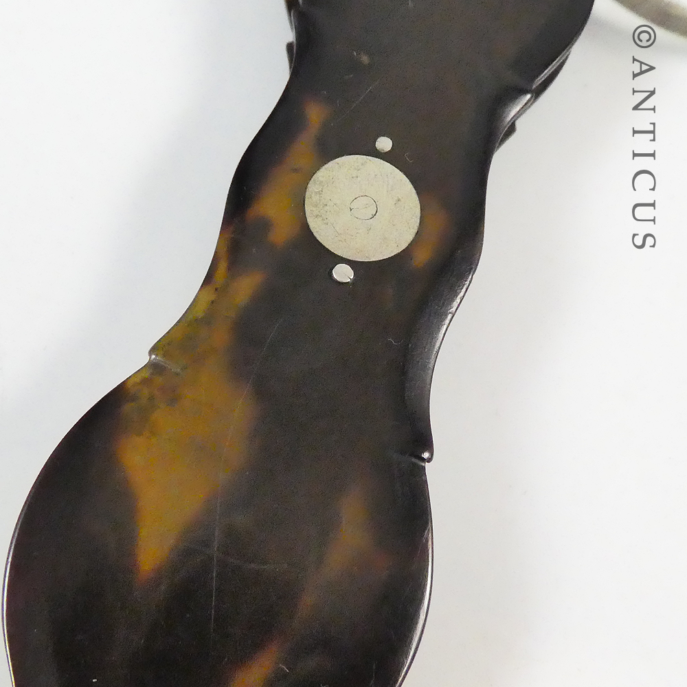 Victorian Tortoiseshell Cased Lorgnette.