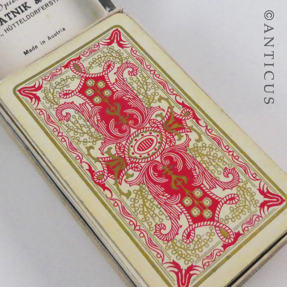 Vintage Piatnik Playing Cards.