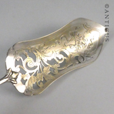 French 19th Century Metal Blanc Cake Lifter.