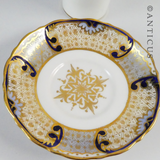 Pretty, Vintage Hammersley Coffee Can and Saucer.