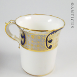 Pretty, Vintage Hammersley Coffee Can and Saucer.