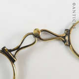 Victorian Antique Lorgnette, with Retriever.