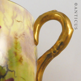 Royal Worcester Signed Cup and Saucer, 1930s.