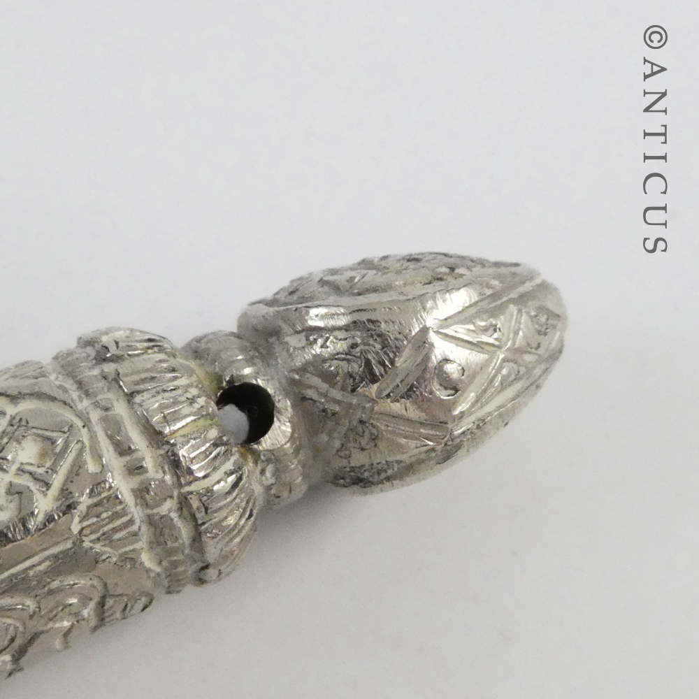 Tibetan Silver and Iron Seal.