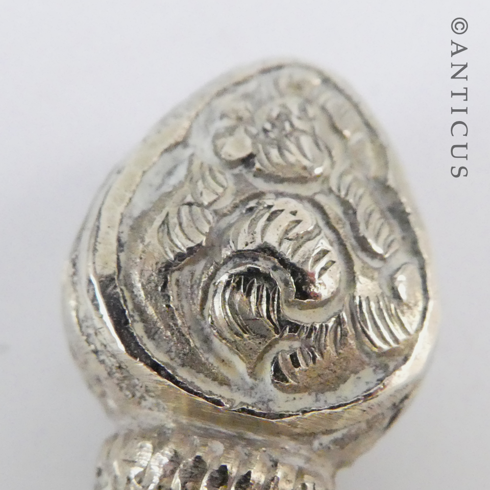 Tibetan Silver and Iron Seal.