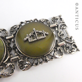 Unusual Vintage New Zealand Themed Bracelet.