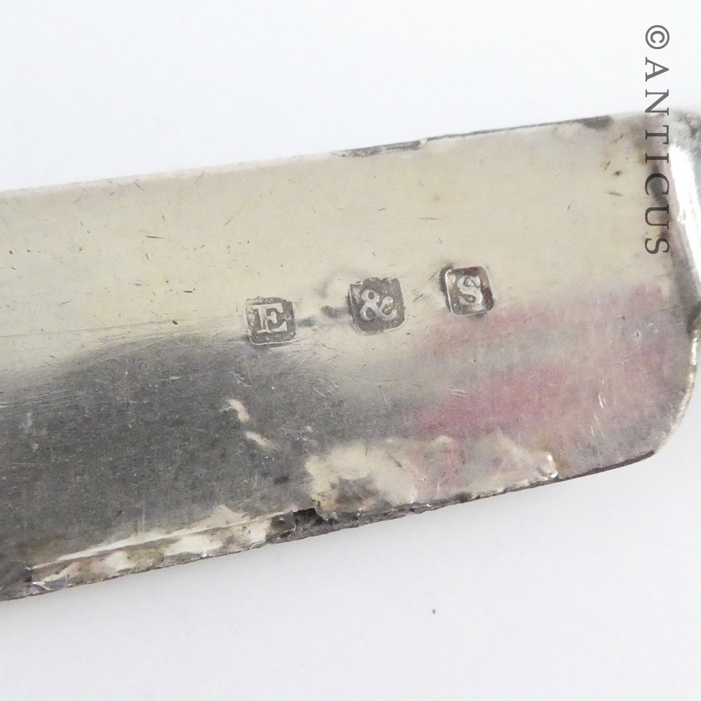Georgian Period Hardstone-Handled Knife and Fork.