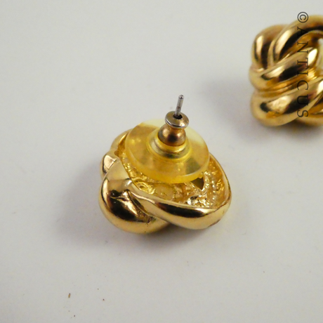 Knot Earrings, Costume.