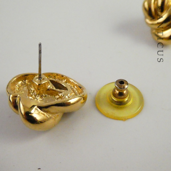Knot Earrings, Costume.