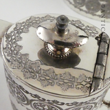 Tea For Two, Silverplated 4 Piece Set.