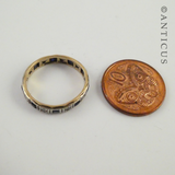 18ct Gold & Platinum Sapphire and Diamond Ring