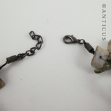 Paua Shell Floating Necklace.