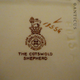 Small Doulton Dish, "The Cotswold Shepherd".