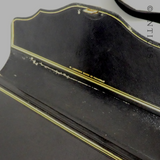 Beautiufl Leather Writing Box, Cased.