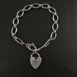 Vintage Silver Link Bracelet.