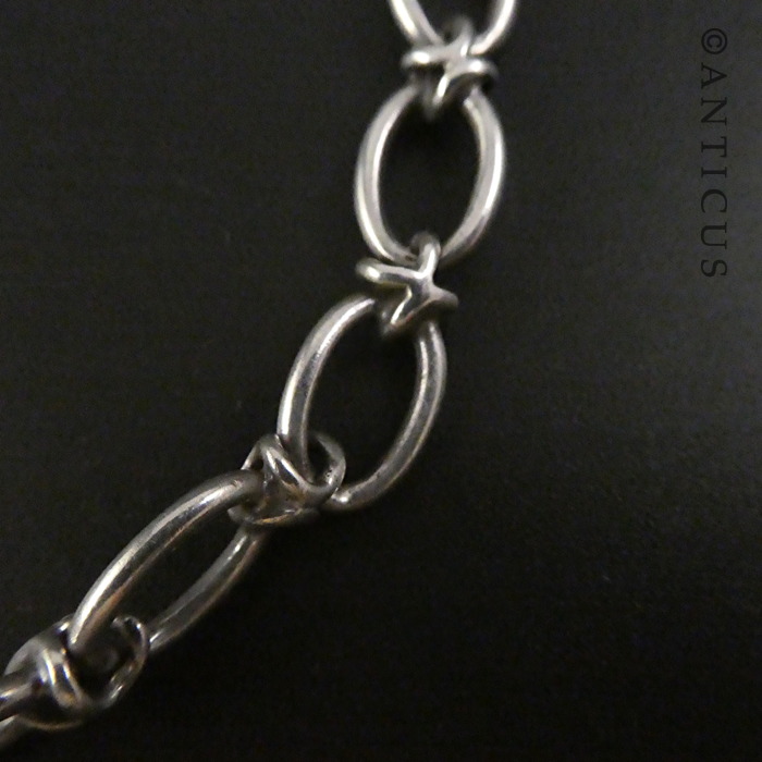 Vintage Silver Link Bracelet.