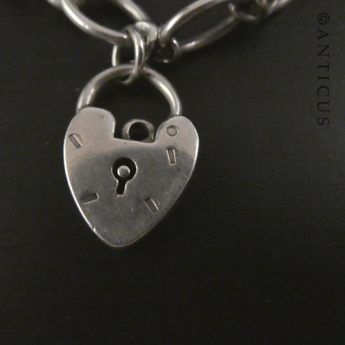 Vintage Silver Link Bracelet.