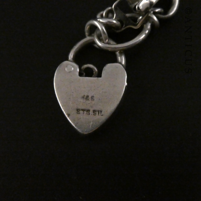 Vintage Silver Link Bracelet.