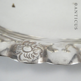 Condiment Set, Silver, Pumpkin Shapes.