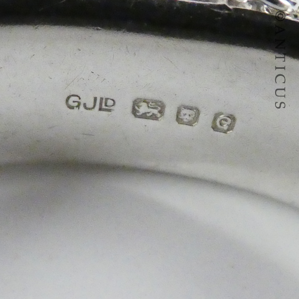 Sterling Silver Snap Bangle