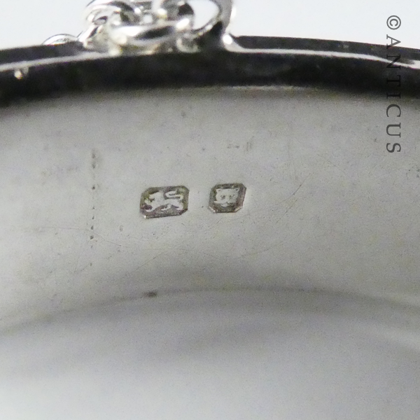 Sterling Silver Snap Bangle