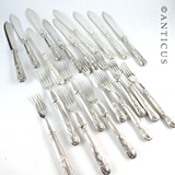 Kings Pattern 20 Piece Fish Set.