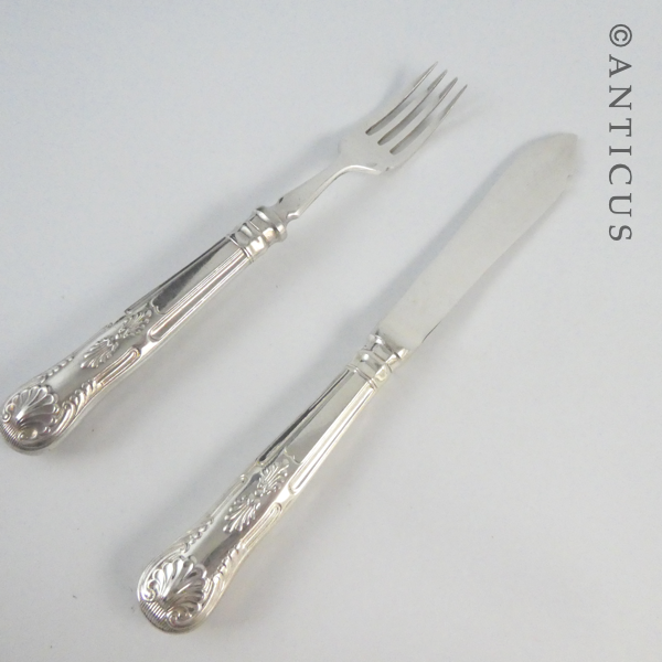 Kings Pattern 20 Piece Fish Set.