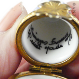 French Limoges Porcelain Thimble Holder.