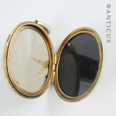 Antique Gilded and Decorated Locket.