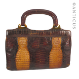 Vintage Crocodile Handbag.