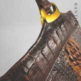 Vintage Crocodile Handbag.