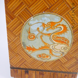 Japanese Vintage Deco Tea Caddy.