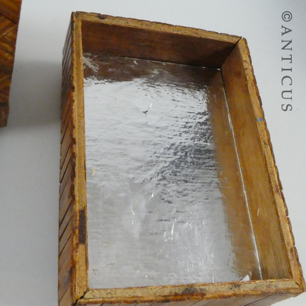 Japanese Vintage Deco Tea Caddy.