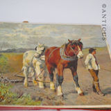 Antique Boxed Sets of Four Dutch Jigsaw Puzzles.