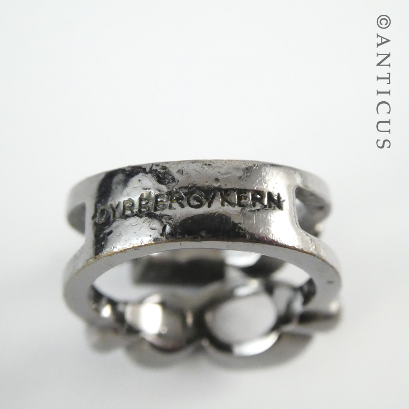 Danish Dyrberg/Kern Crystals Ring.