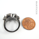 Danish Dyrberg/Kern Crystals Ring.