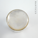 Small Mother of Pearl Pill or Ring Box.