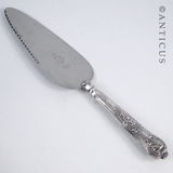 Cake Slice with Sterling Silver Handle