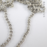 Victorian One Shilling Coin Pendant Necklace.