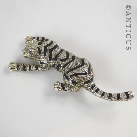 Large Tiger Brooch.