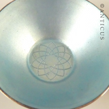 Vintage Boxed Danish Enamel Salts and Spoons.