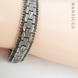 Retro Style Silver Bracelet.
