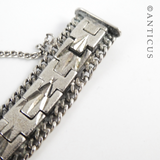 Retro Style Silver Bracelet.