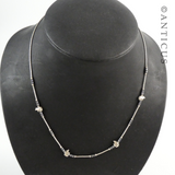 Slim Necklace with Little Pigs.