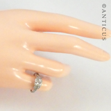 Diamond and Platinum Engagement and Wedding Ring.