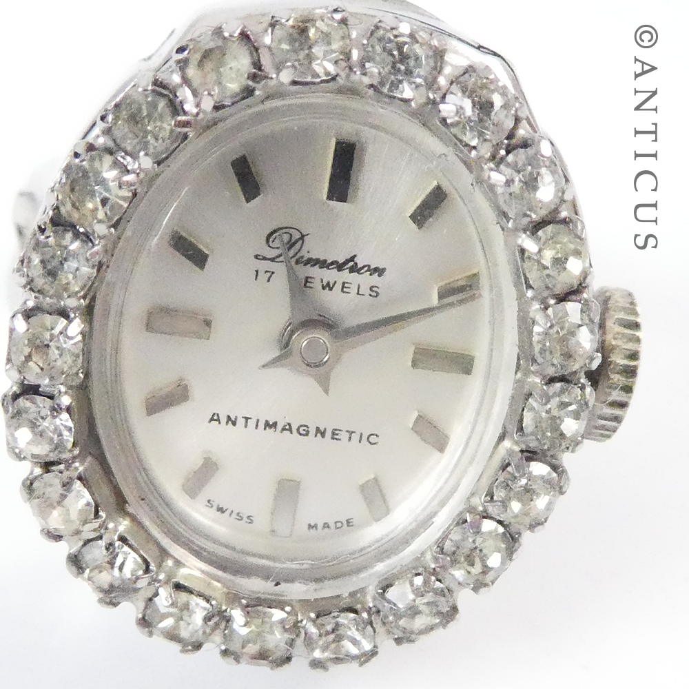 Swiss Dimetron Watch Ring,