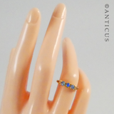 18ct Gold Opal and Diamond Ring