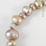Coloured Pearls and Peridot Necklace.